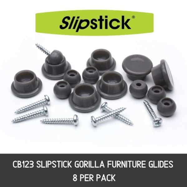 CB213 Slipstick Gorilla Furniture Glides 8 per pack