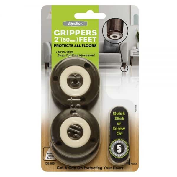 Slipstick Gorilla CB505 50mm Round Furniture Frippers & Floor Protectors Image 1