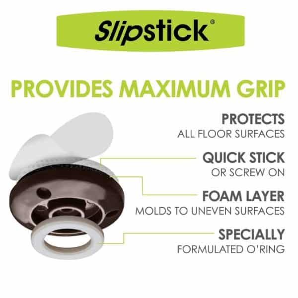 Slipstick Gorilla CB505 50mm Round Furniture Frippers & Floor Protectors Image 6