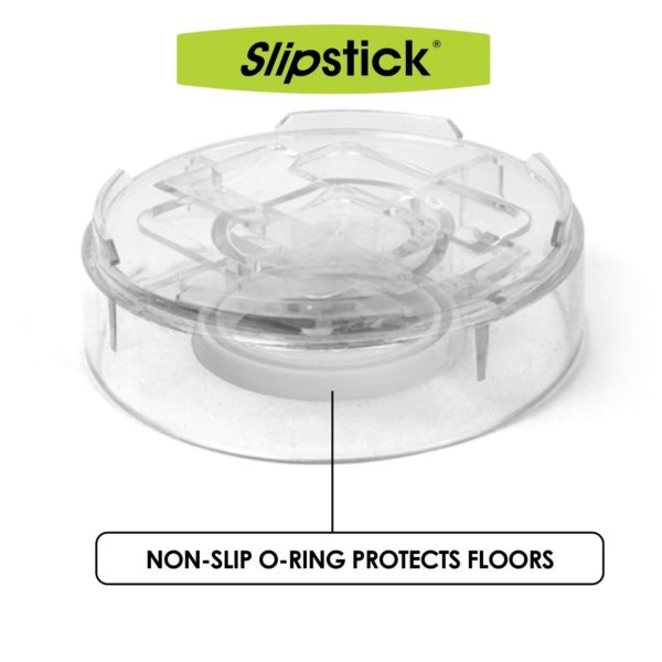 Adjustable Furniture Risers Single Slipstick 1-2 and 3 Inch Stack-Its CB658 Clear Image 3