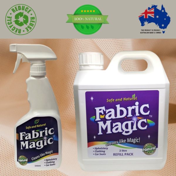 Fabric Magic Economy Pack 500ml plus 2 litre Refill 1A