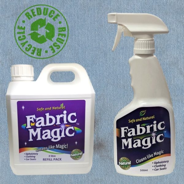 Fabric Magic Fabric Spot Cleaner 500ml with 2 litre Refill