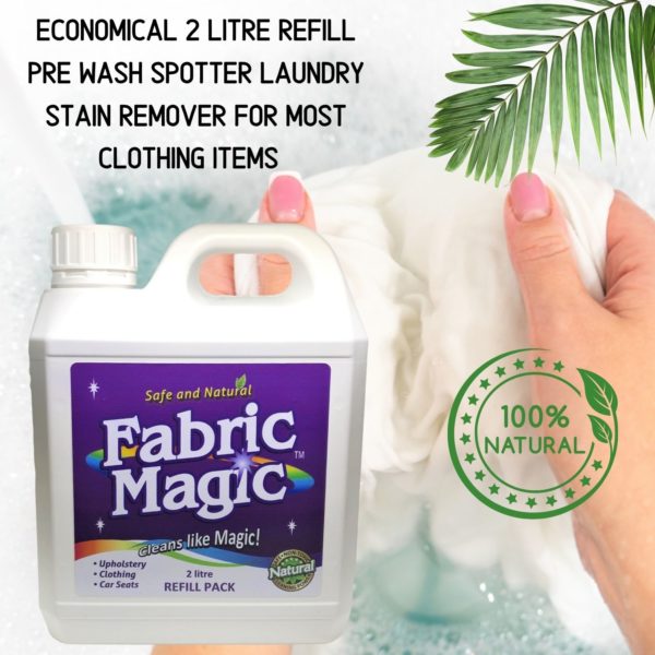 Fabric Magic Pre Wash Spotter Laundry Stain Remover Bulk 2 litre refill 2A