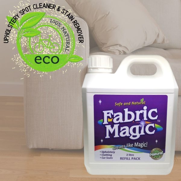 Fabric Magic Upholstery Spot Cleaner & Stain Remover Bulk 2 litre For Upholstery