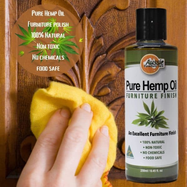 Aussie Furniture Care Pure Hemp Oil Furniture Polish