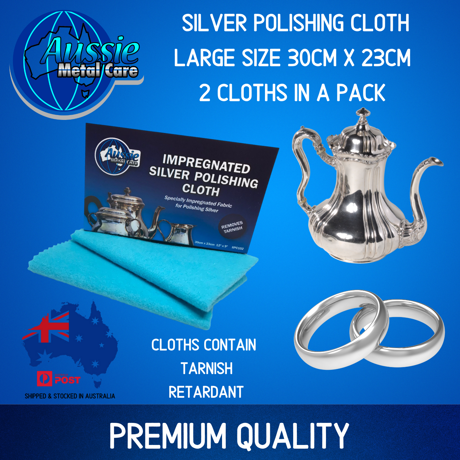 AFP Silver Polishing Cloth (Made by All Flutes Plus)