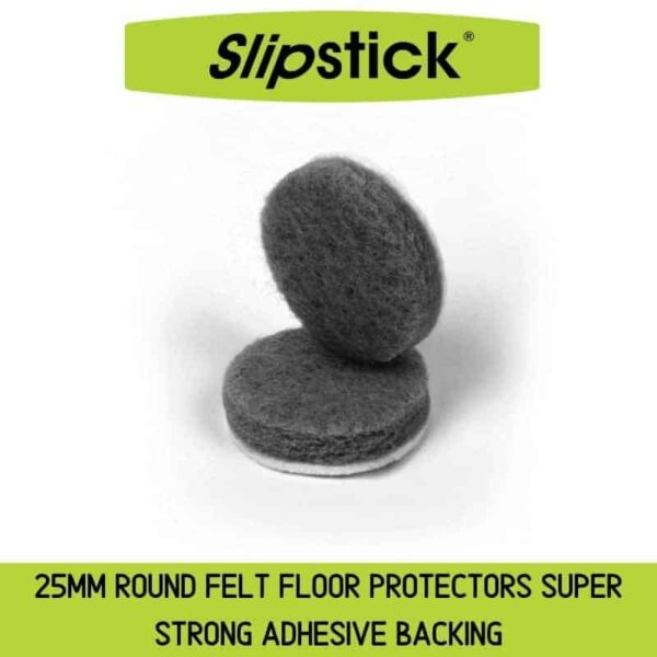 25mm-Round-Felt-Floor-protectors-industrial-strength-adhesive-backing