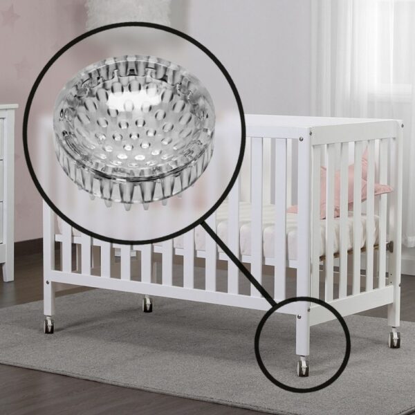 CB410 Slipstick Castor Cups For Carpet Under Baby Cot