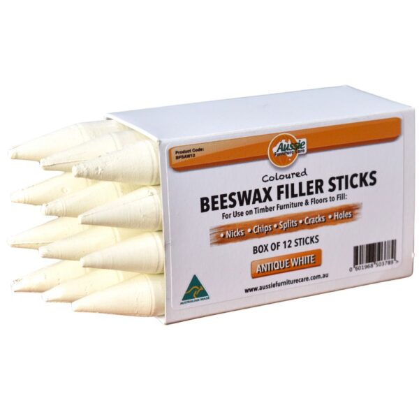 BFSAW12 Beeswax Filler Sticks 12 Pack ANTIQUE WHITE FL