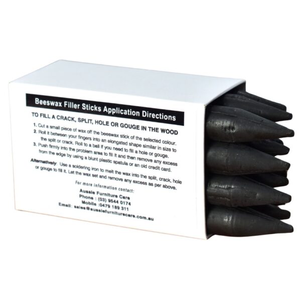 BFSBL12 Beeswax Filler Sticks 12 Pack BLACK BL